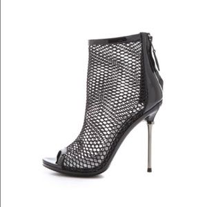 B Brian Atwood Michelet Mesh Booties